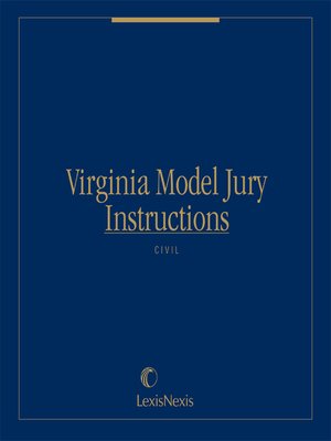 cover image of Virginia Model Jury Instructions - Civil
